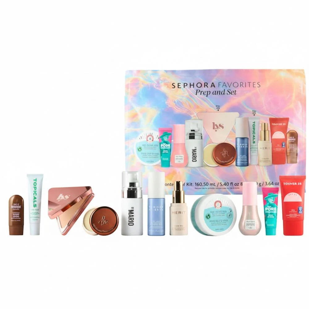 SEPHORA FAVORITES PREP AND SET 11PZAS - SEPHORA - Adrissa Beauty - Maquillaje