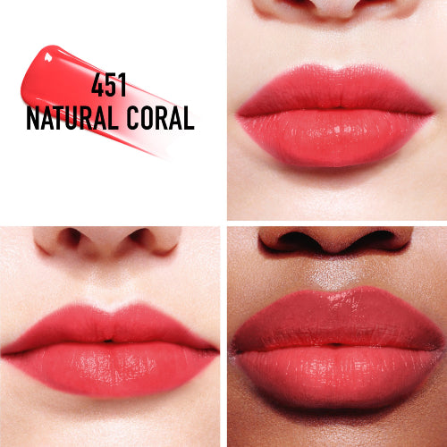 TINTA DIOR ADDICT 451 NATURAL CORAL - DIOR - Adrissa Beauty - Maquillaje
