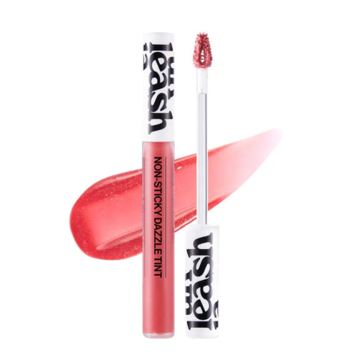 TINTA NON STICKY SHIMMER GLOSSY N10 PINK MUHLY - UNLEASHIA - Adrissa Beauty - Maquillaje