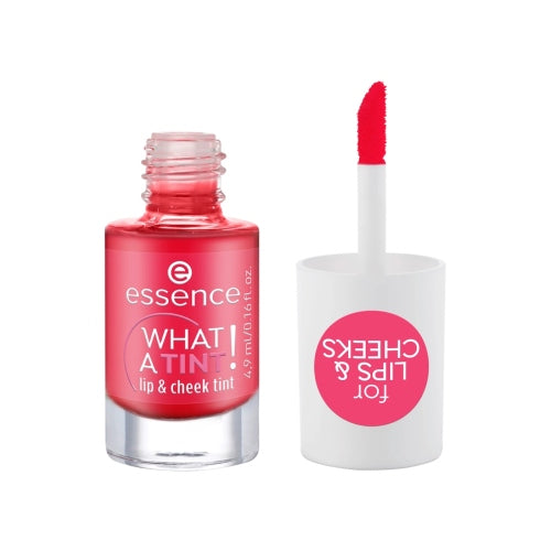 TINTA WHAT A TINT 02 CORAL SUNSET 4.9ML - ESSENCE - Adrissa Beauty - Maquillaje
