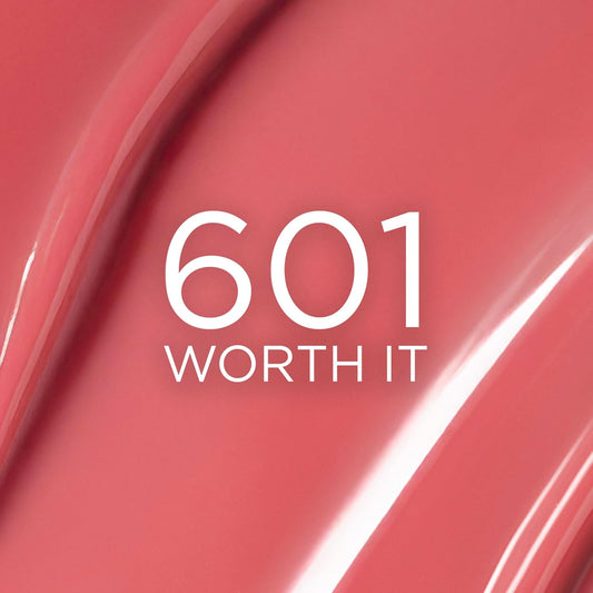 TINTA LIP STAIN SERUM HYALURON 601 WORTH IT - LOREAL - Adrissa Beauty - Maquillaje