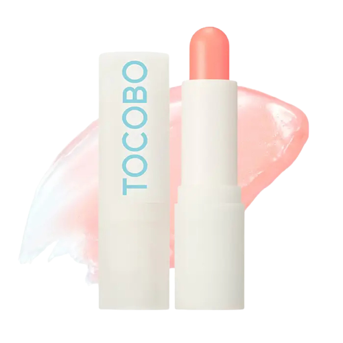 BALSAMO LABIAL GLASS TINTED CORAL WATER - TOCOBO - Adrissa Beauty - 