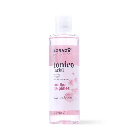 TONICO FACIAL TODO TIPO DE PIELES 250ML - AGRADO - Adrissa Beauty - Cuidado de la piel