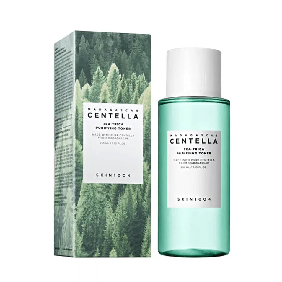 TONICO MADAGASCAR CENTELLA TEA TRICA 210ML - SKIN1004 - Adrissa Beauty - Cuidado de la piel