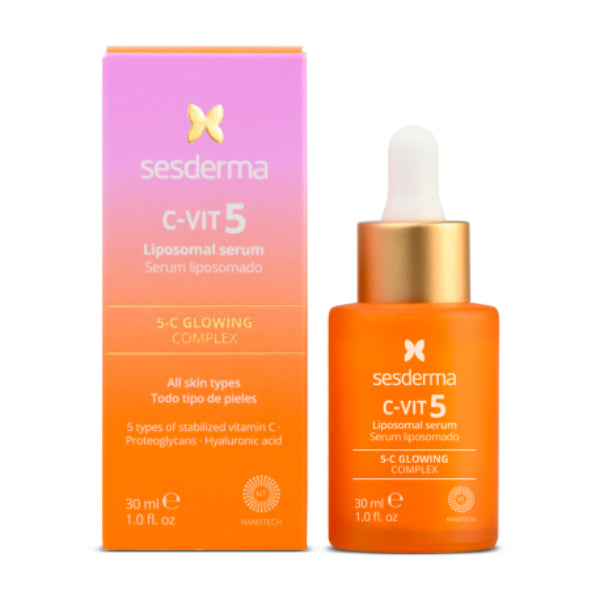 VITAMINA C-VIT 5 GLOWING SERUM 30ML - SESDERMA - Adrissa Beauty - Cuidado de la piel