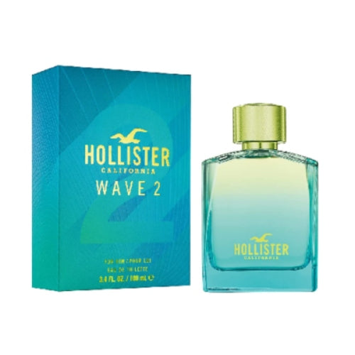 WAVE 2 EDT 100ML C - HOLLISTER - Adrissa Beauty - 