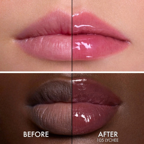 LIP GLOW BUTTER HYDRATING 105 LYCHEE - DIOR - Adrissa Beauty - Maquillaje