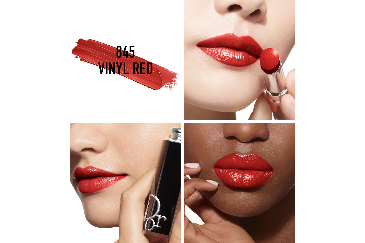 LABIAL SHINE LIPSTICK 845 VINYL RED