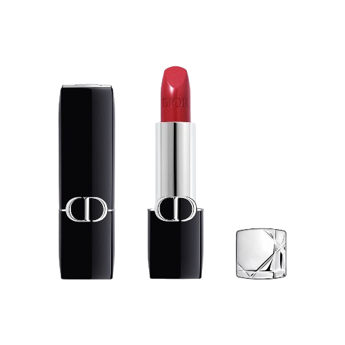 LABIAL ROUGE SOIN FLORAL 525 CHERIE SATIN - DIOR - Adrissa Beauty - Maquillaje