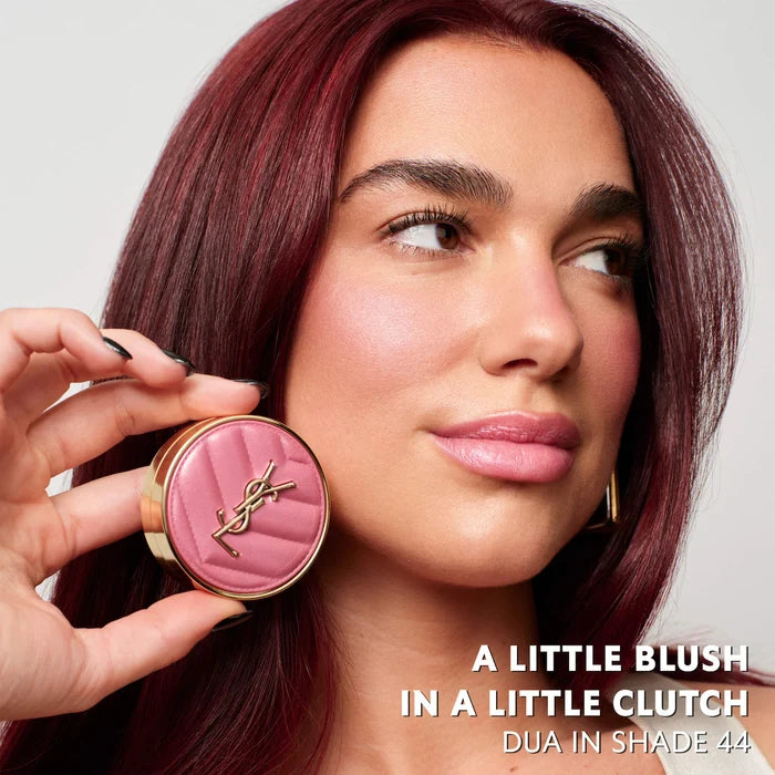 SET YSL ICONIC PINK LIP GLOSS BLUSH
