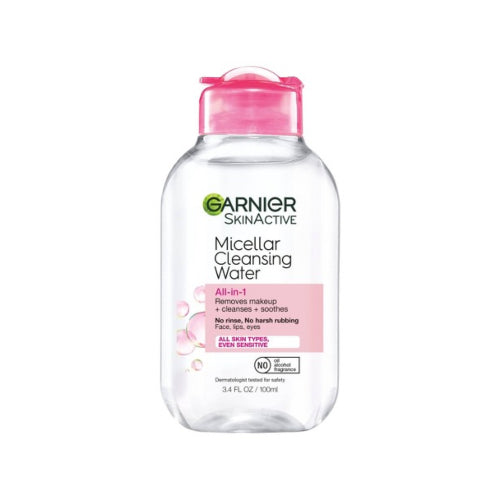 AGUA MICELAR ROSA 100ML - GARNIER - Adrissa Beauty - 