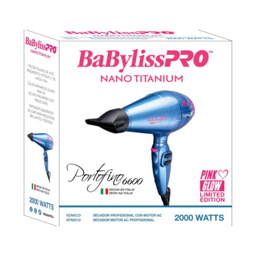 SECADOR NANO TITANIUM PORTOFINO 6600 2000W - BABYLISS - Adrissa Beauty - 