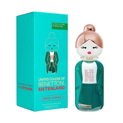 SISTERLAND GREEN JASMINE 80ML D - BENETTON - Adrissa Beauty - Perfumes y colonias