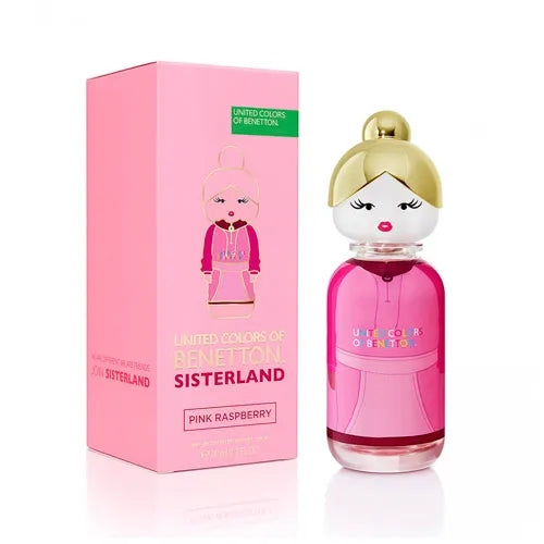 SISTERLAND PINK RASPBERRY 80ML D - BENETTON - Adrissa Beauty - Perfumes y colonias