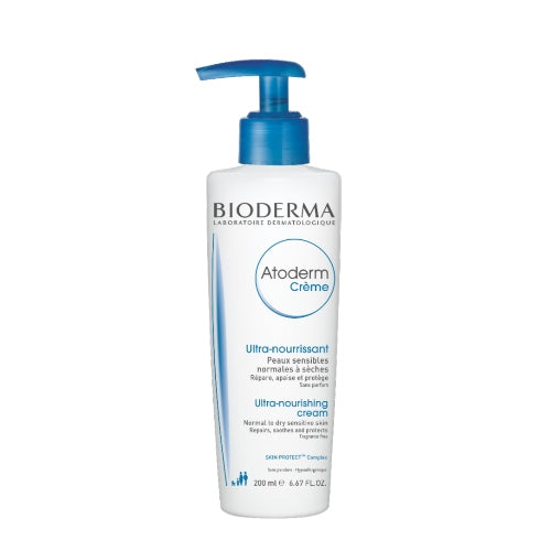 CREMA HIDRATANTE REPARADORA ATODERM CREME ULTRA 200ML - BIODERMA - Adrissa Beauty - Cuidado de la piel