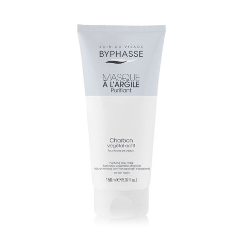 MASCARILLA ARCILLA PURIFICANTE CARBON 150ML - BYPHASSE - Adrissa Beauty - Cuidado de la piel