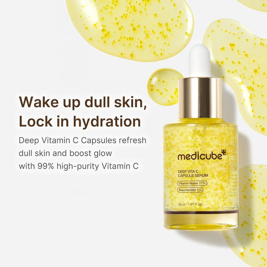 SERUM DEEP VITA C NIACINAMIDE 5 30ML - MEDICUBE - Adrissa Beauty - Cuidado de la piel