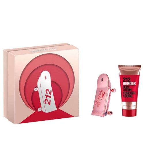 SET 212 HEROES 50ML D 2PZAS - CAROLINA HERRERA - Adrissa Beauty - Perfumes y colonias