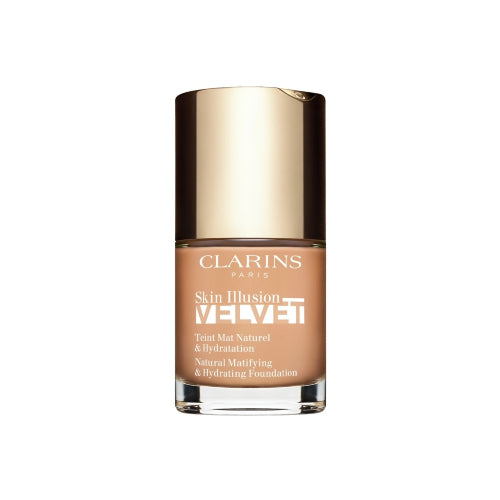 BASE SKIN ILLUSION VELVET 109C 30ML - CLARINS - Adrissa Beauty - Maquillaje