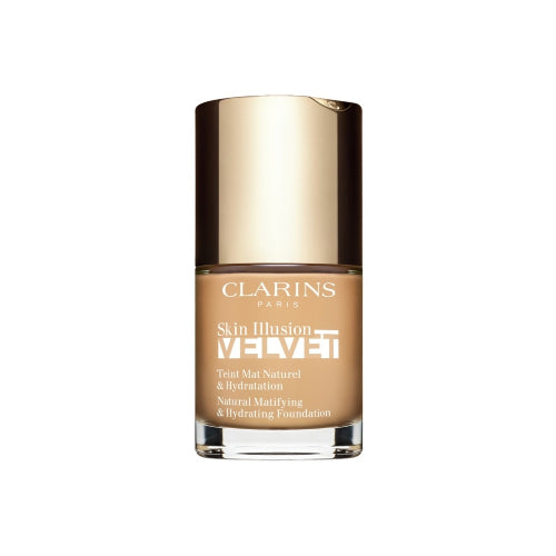 BASE SKIN ILLUSION VELVET 110N 30ML - CLARINS - Adrissa Beauty - Maquillaje