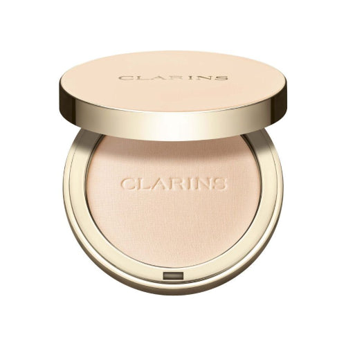 POLVO COMPACTO EVER MATTE 01 VERY LIGHT 10GR - CLARINS - Adrissa Beauty - Maquillaje