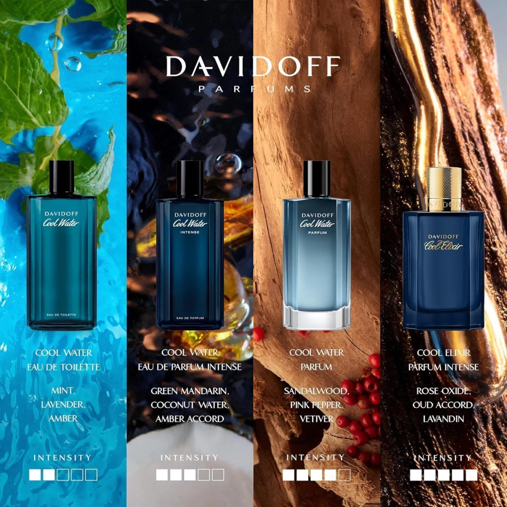 COOL ELIXIR OUD AROMATIQUE PARFUM INTENSE 100ML C - DAVIDOFF - Adrissa Beauty - Perfumes y colonias