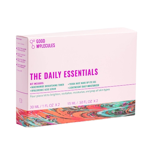 KIT THE DAILY ESSENTIALS 4PZAS - GOOD MOLECULES - Adrissa Beauty - 