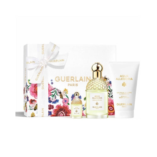 SET AQUA ALLEGORIA NEROLIA VETIVER 3PZAS 75ML U - GUERLAIN - Adrissa Beauty - Perfumes y colonias