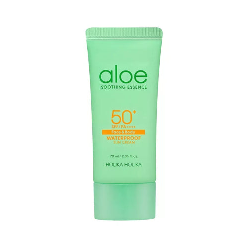 PROTECTOR SOLAR ALOE SOOTHING SPF50 WATERPROOF 70ML - HOLIKA HOLIKA - Adrissa Beauty - Protector solar