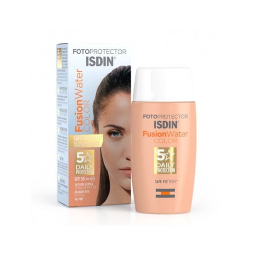 PROTECTOR SOLAR FUSION WATER MEDIUM - ISDIN - Adrissa Beauty - Cuidado de la piel