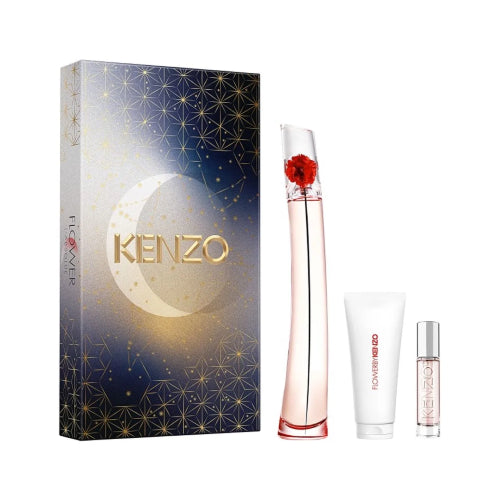 SET FLOWER DE KENZO L'ABSOLUE EDP 3PZAS 100ML D - KENZO - Adrissa Beauty - 