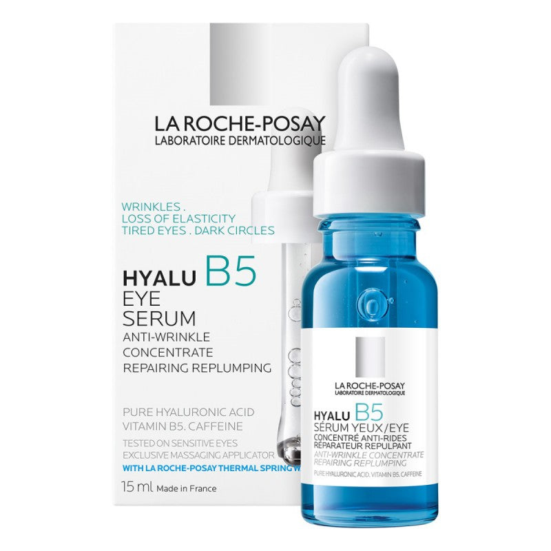 SERUM CONTORNO OJOS HYALU B5 15ML - LA ROCHE POSAY - Adrissa Beauty - Cuidado de la piel