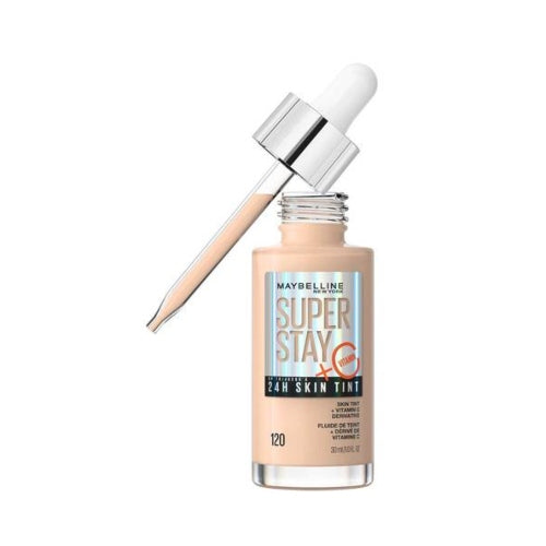 BASE SUPERSTAY SKIN TINT 24H 120 - MAYBELLINE - Adrissa Beauty - Maquillaje