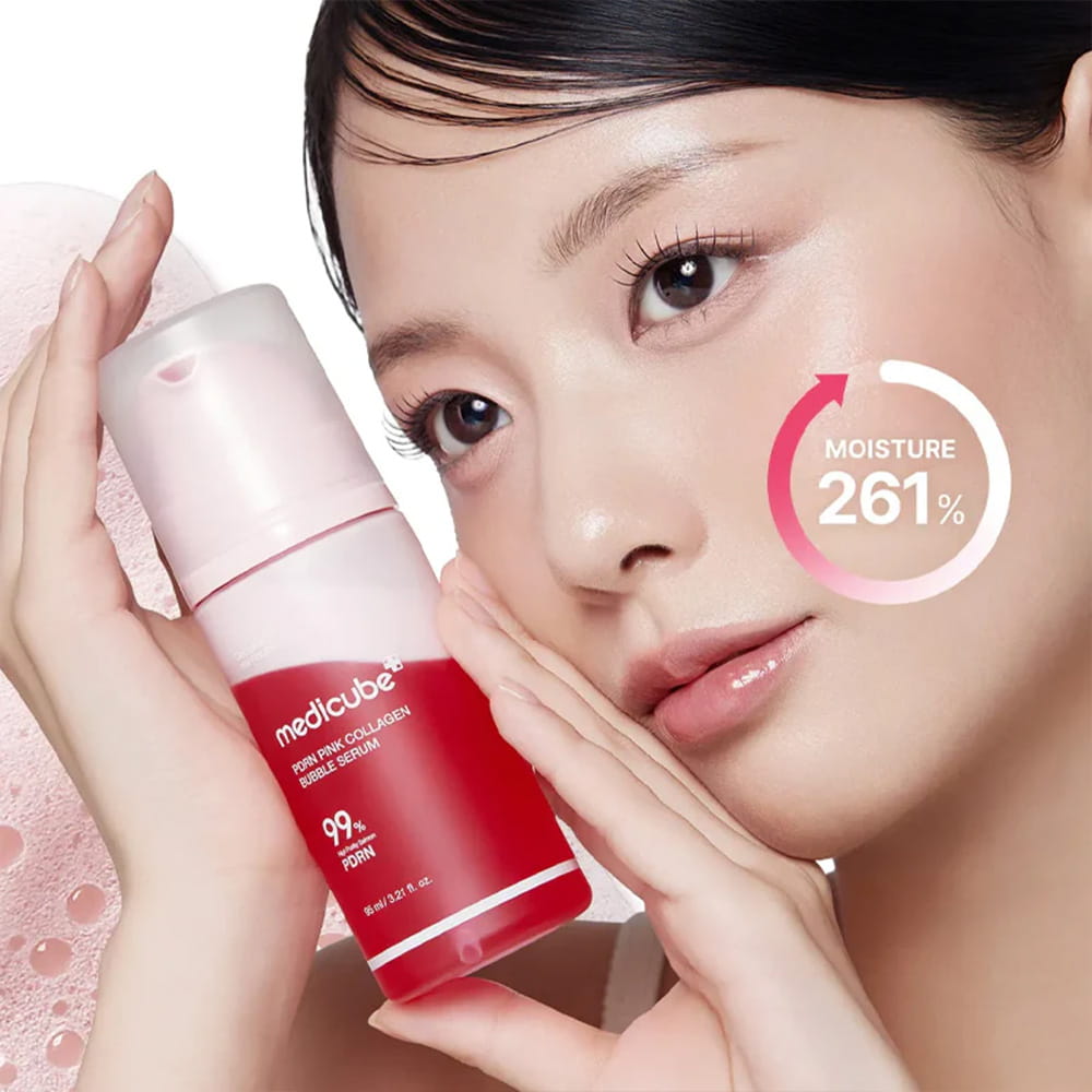SERUM PDRN PINK COLLAGEN BUBBLE 95ML - MEDICUBE - Adrissa Beauty - Cuidado de la piel