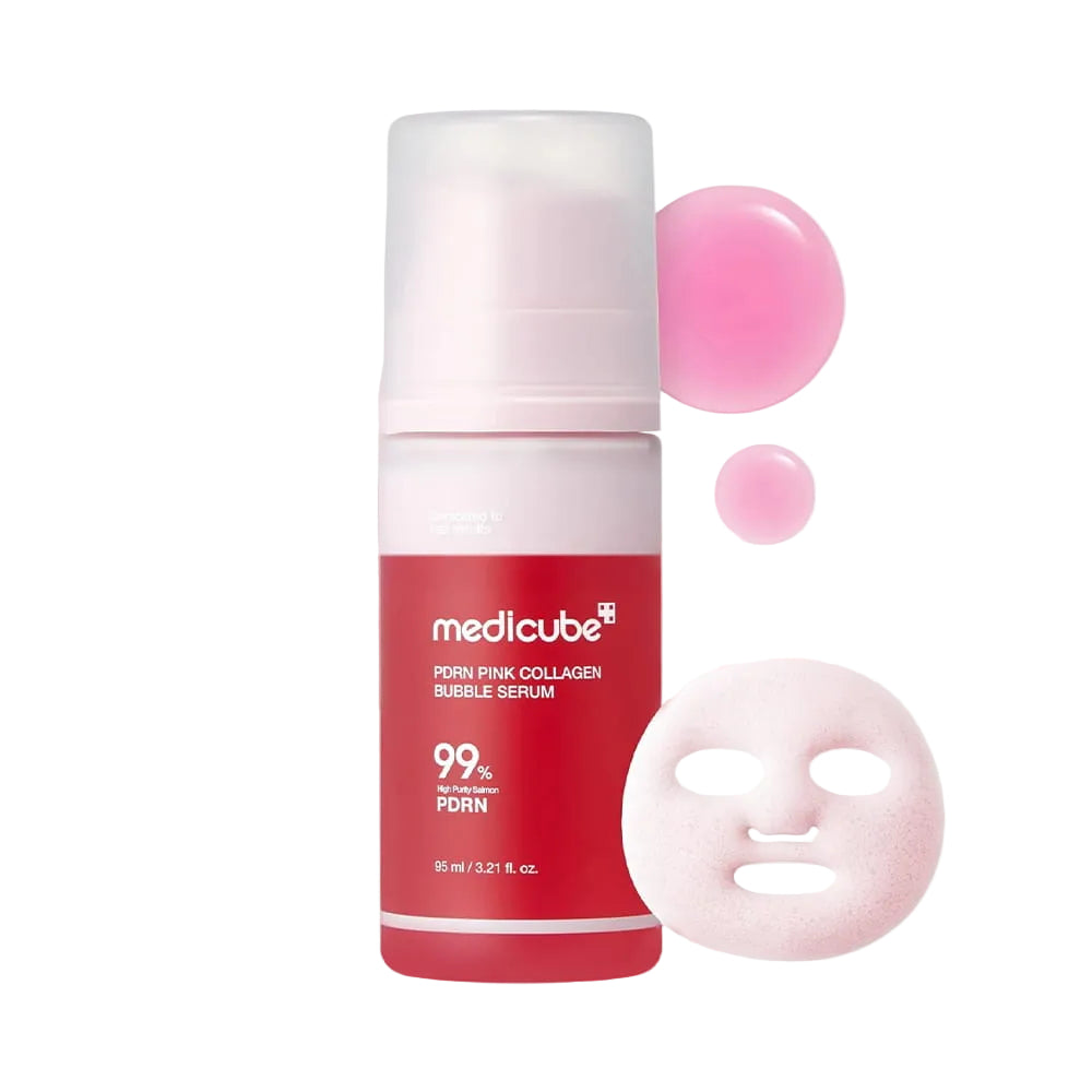 SERUM PDRN PINK COLLAGEN BUBBLE 95ML - MEDICUBE - Adrissa Beauty - Cuidado de la piel