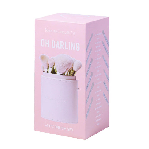 SET BROCHAS OH DARLING ROSA 24PZA