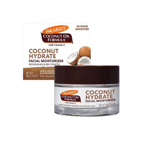 CREMA FACIAL VITAMINA E COCONUT 50GR - PALMERS - Adrissa Beauty - 