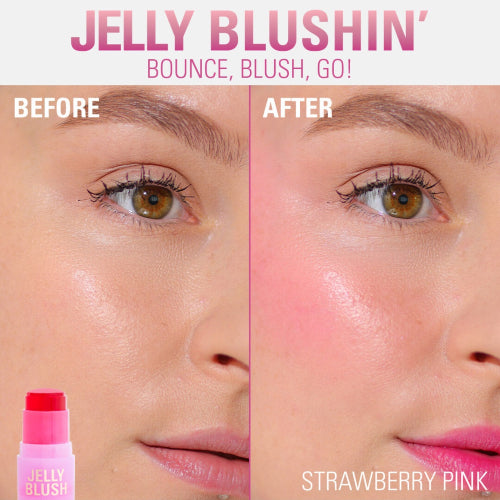 RUBOR JELLY BLUSH STRAWBERRY JELLY - REVOLUTION - Adrissa Beauty - Maquillaje
