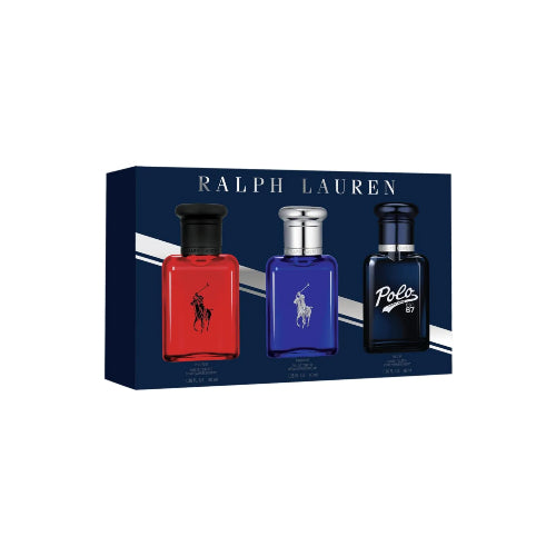SET POLO RED BLUE 67 3PZAS 40ML - RALPH LAUREN - Adrissa Beauty - Perfume y colonias