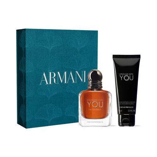 SET STRONGER WITH YOU EDP INTENSE 50ML 2PZAS C - GIORGIO ARMANI - Adrissa Beauty - Perfumes y colonias
