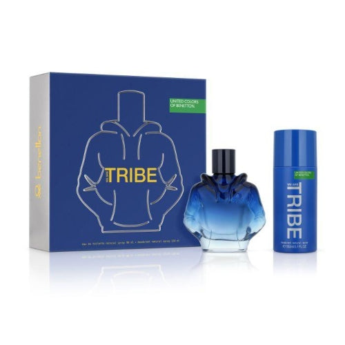 SET WE ARE TRIBE 2PZAS EDT 90ML C - BENETTON - Adrissa Beauty - Perfumes y colonias