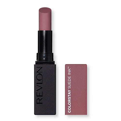 LABIAL COLORSTAY SUEDE INK 012 POWER TRIP - REVLON - Adrissa Beauty - Maquillaje