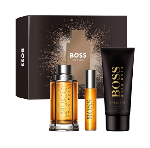 SET THE SCENT 3PZAS 100ML C - HUGO BOSS - Adrissa Beauty - 