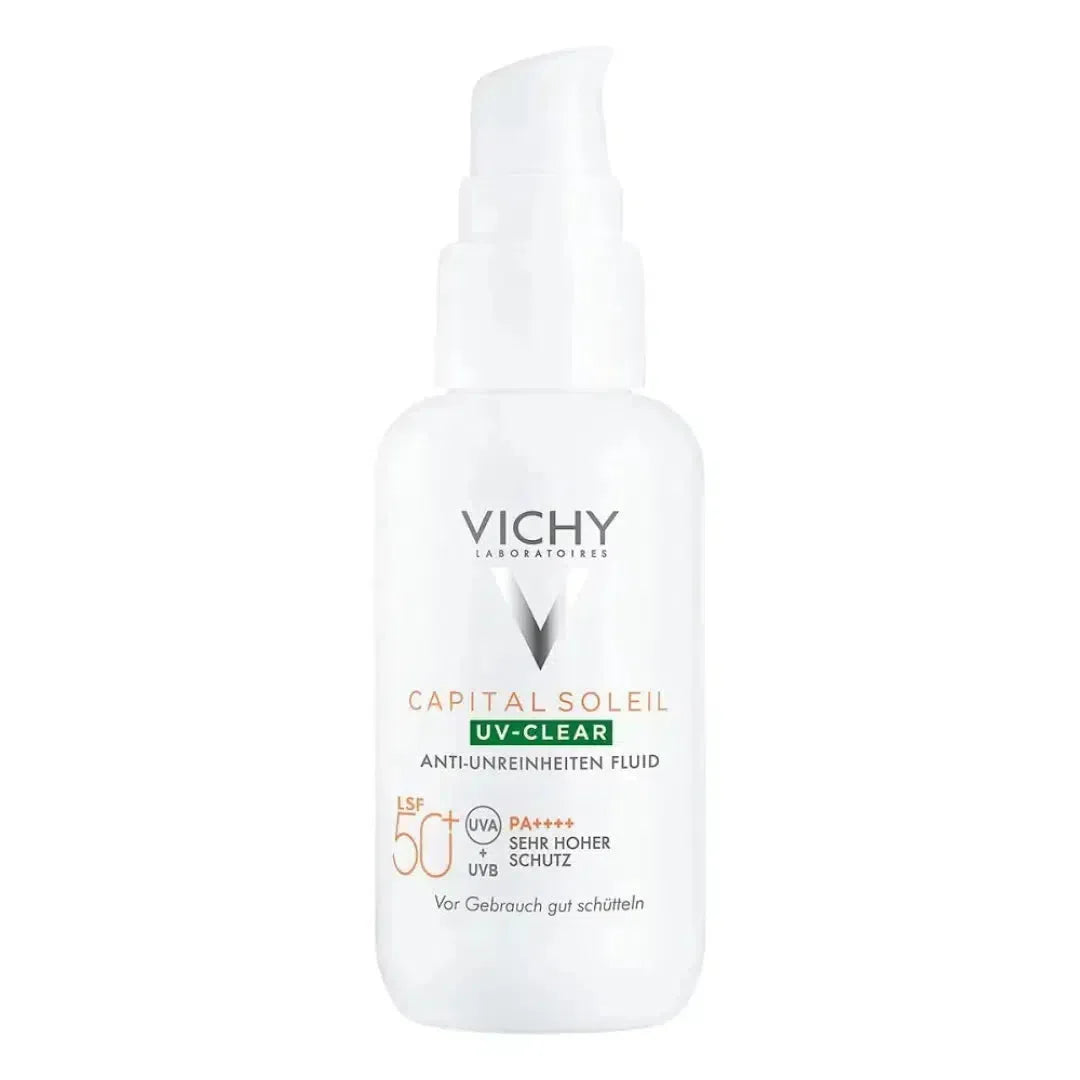 PROTECTOR SOLAR CAPITAL SOLEIL UV CLEAR SPF50 40ML - VICHY - Adrissa Beauty - Cuidado de la piel