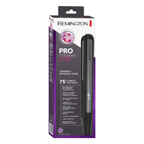 PLANCHA PRO CERAMIC ULTRA 410F - REMINGTON - Adrissa Beauty - Cuidado capilar