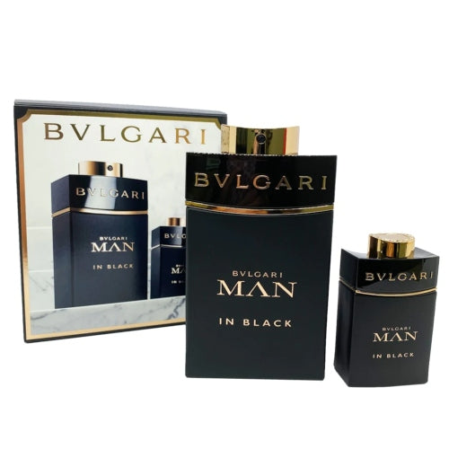 SET MAN IN BLACK 100ML Y 15ML C - BVLGARI - Adrissa Beauty - Perfumes y colonias