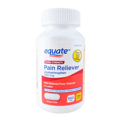 ACETAMINAFEN 500MG 250 PASTILLAS - EQUATE - Adrissa Beauty - Medicinas y medicamentos