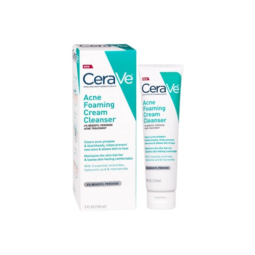 LIMPIADOR FACIAL ACNE FOAMING 150ML - CERAVE - Adrissa Beauty - Cuidado de la piel