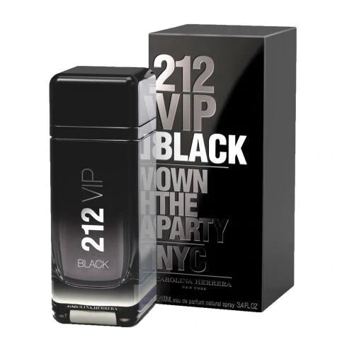 212 VIP BLACK EDP 100ML C - CAROLINA HERRERA - Adrissa Beauty - Perfumes y colonias