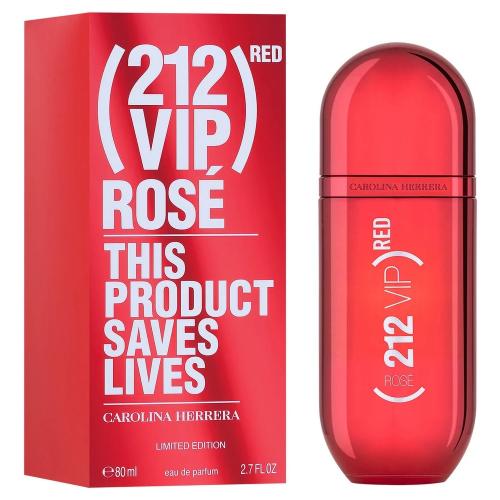 212 VIP ROSE RED 80ML D - CAROLINA HERRERA - Adrissa Beauty - Perfumes y colonias